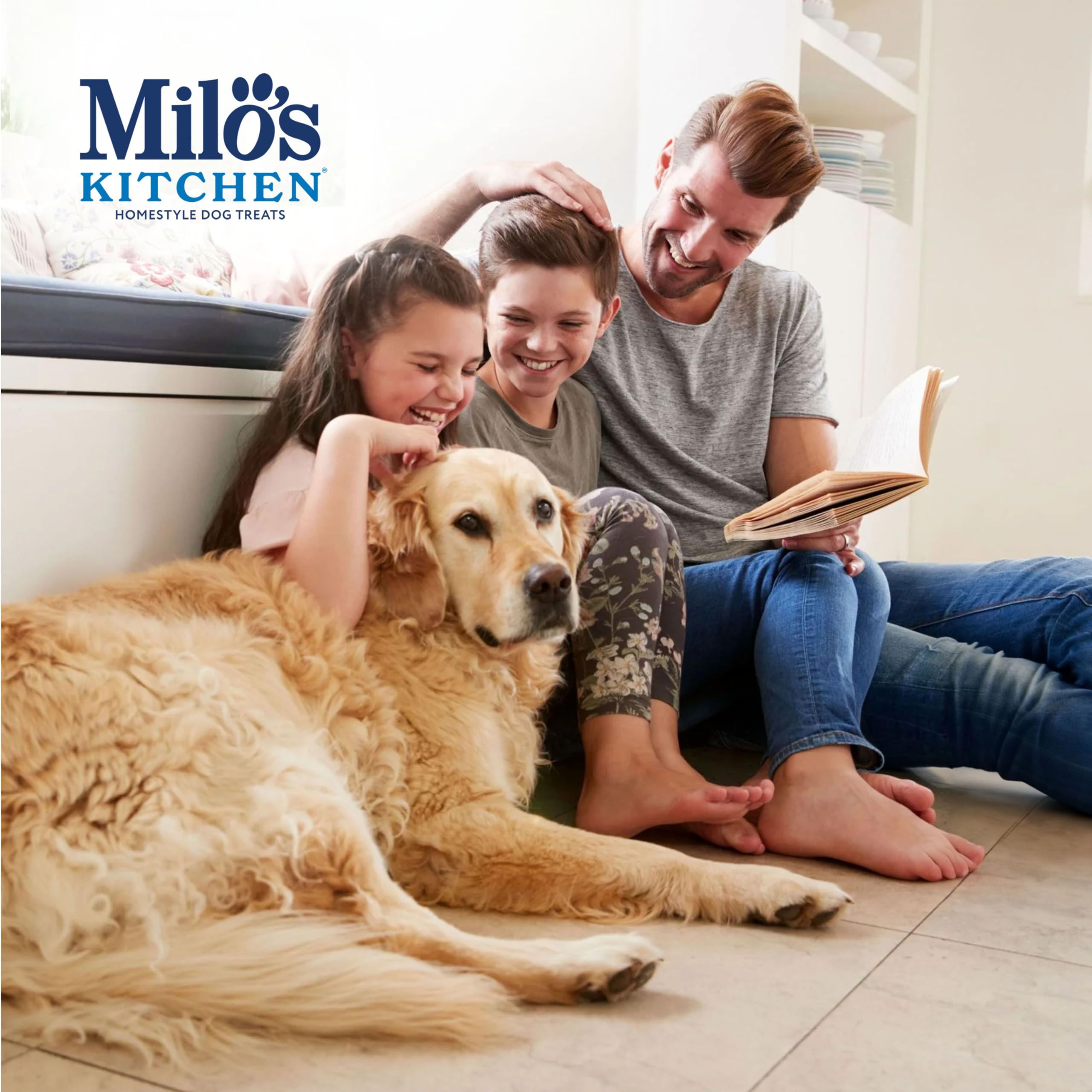 Milo's Kitchen Homestyle Dog Treats, Beef Sausage Slices, 10 Ounce, High Protein, No Artificial Flavors