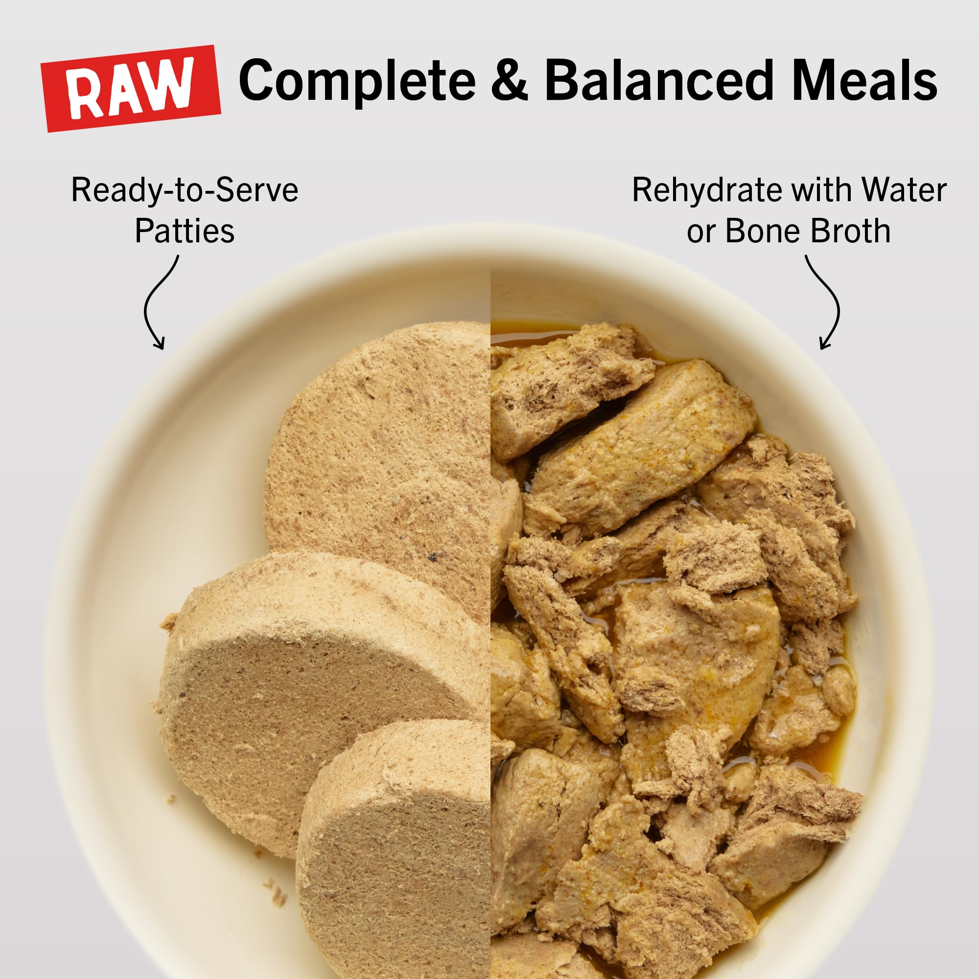 Stella & Chewy's Freeze Dried Raw Dinner Patties – Crafted for Puppies – Grain Free, Protein Rich Perfectly Puppy Chicken & Salmon Recipe – 14 oz Bag