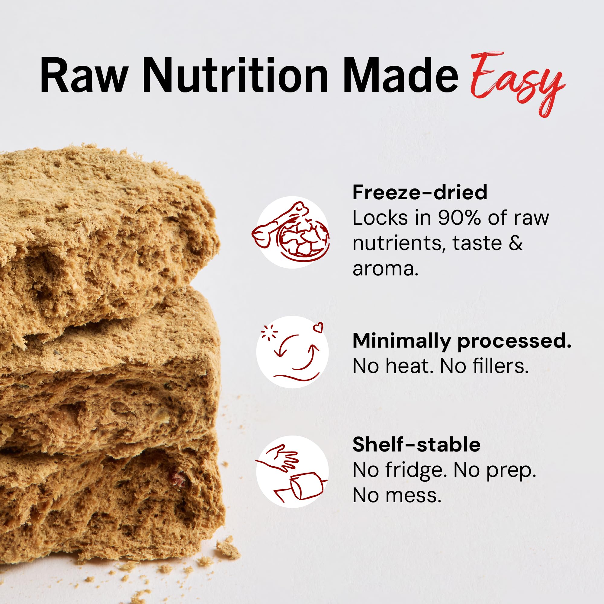 Stella & Chewy's Freeze Dried Raw Dinner Patties – Crafted for Puppies – Grain Free, Protein Rich Perfectly Puppy Chicken & Salmon Recipe – 14 oz Bag