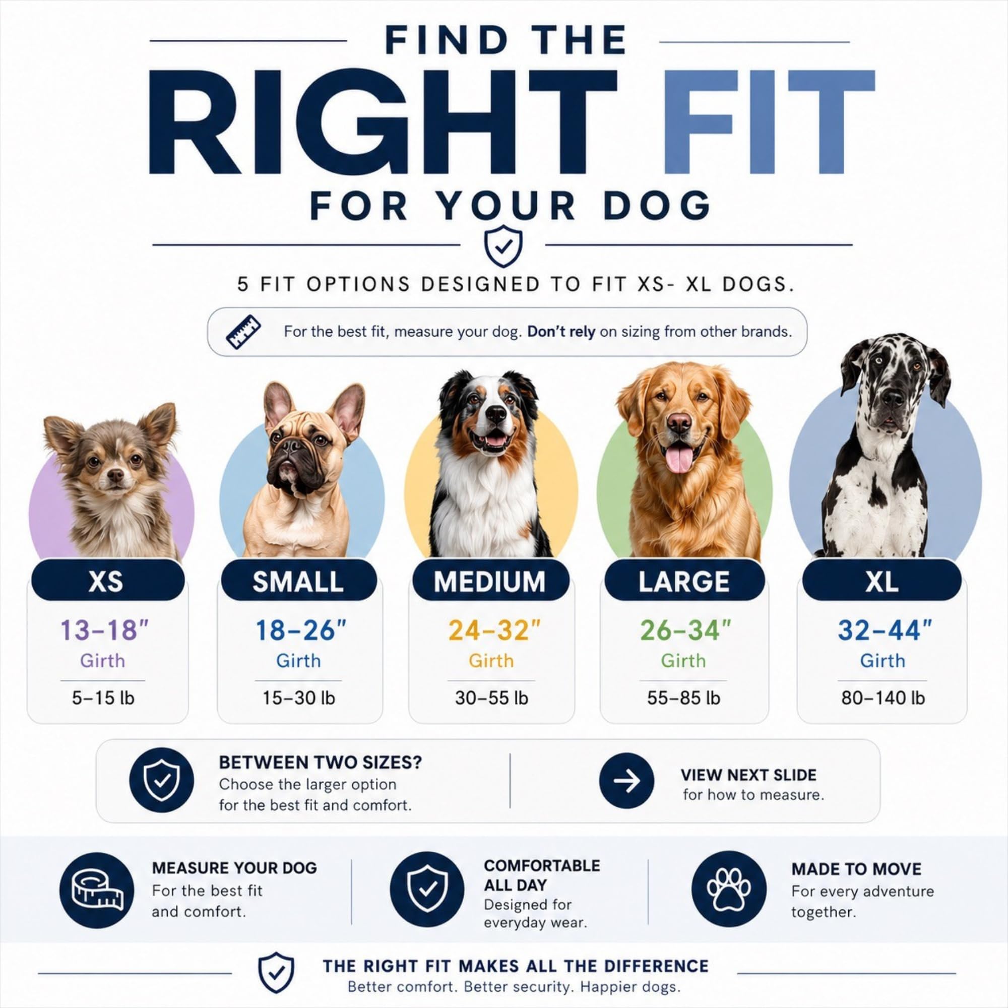 ShawnCo Essential Dog Harness, No-Pull Pet Vest with 3 Leash Clips, No Choke, Reflective, Adjustable and Padded, for Easy Walking and Training for Small, Medium and Large Dogs (Stars and Stripes, S)