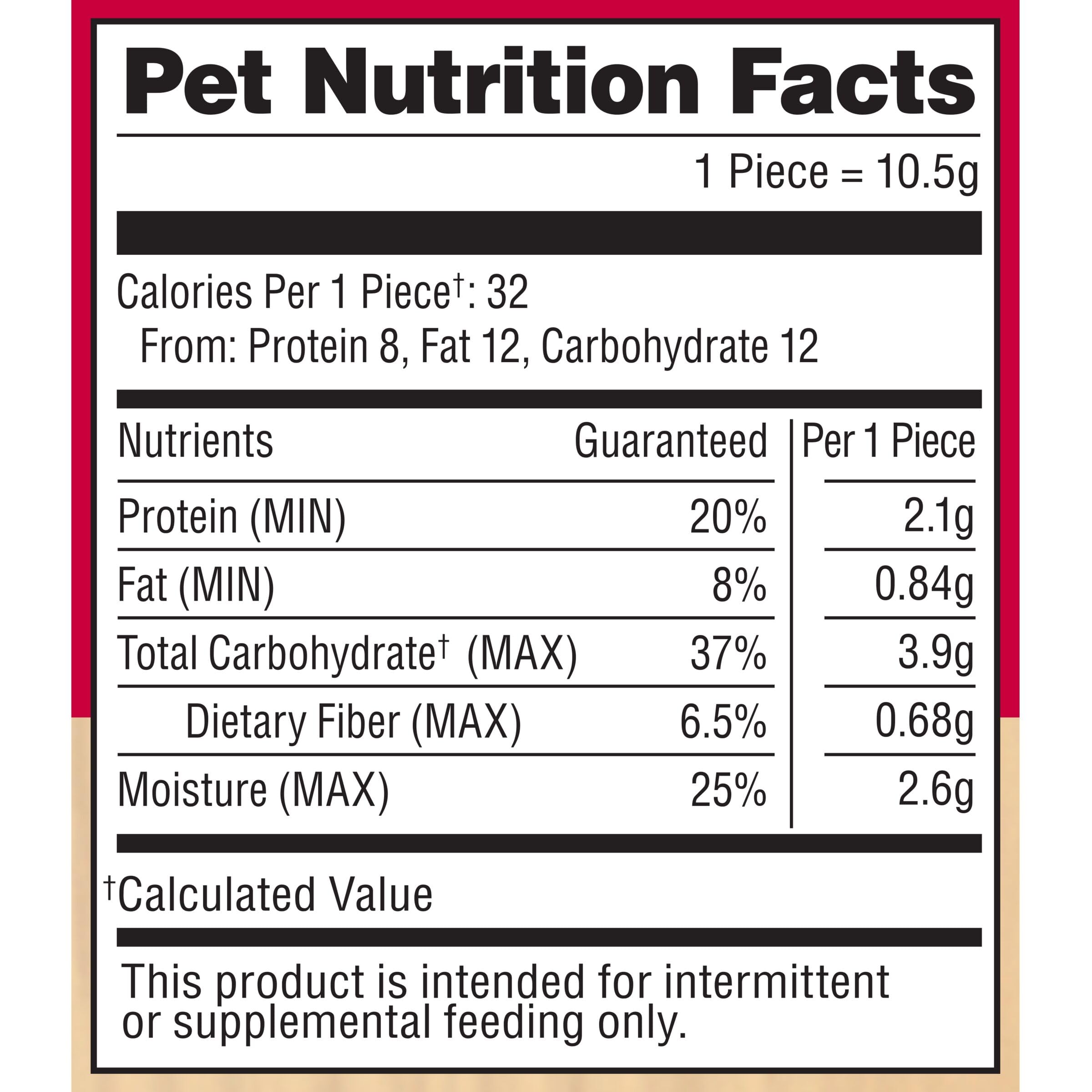 Milo’s Kitchen Chicken & Apple Sausage Slices Dog Treats, 18 Oz. Bag