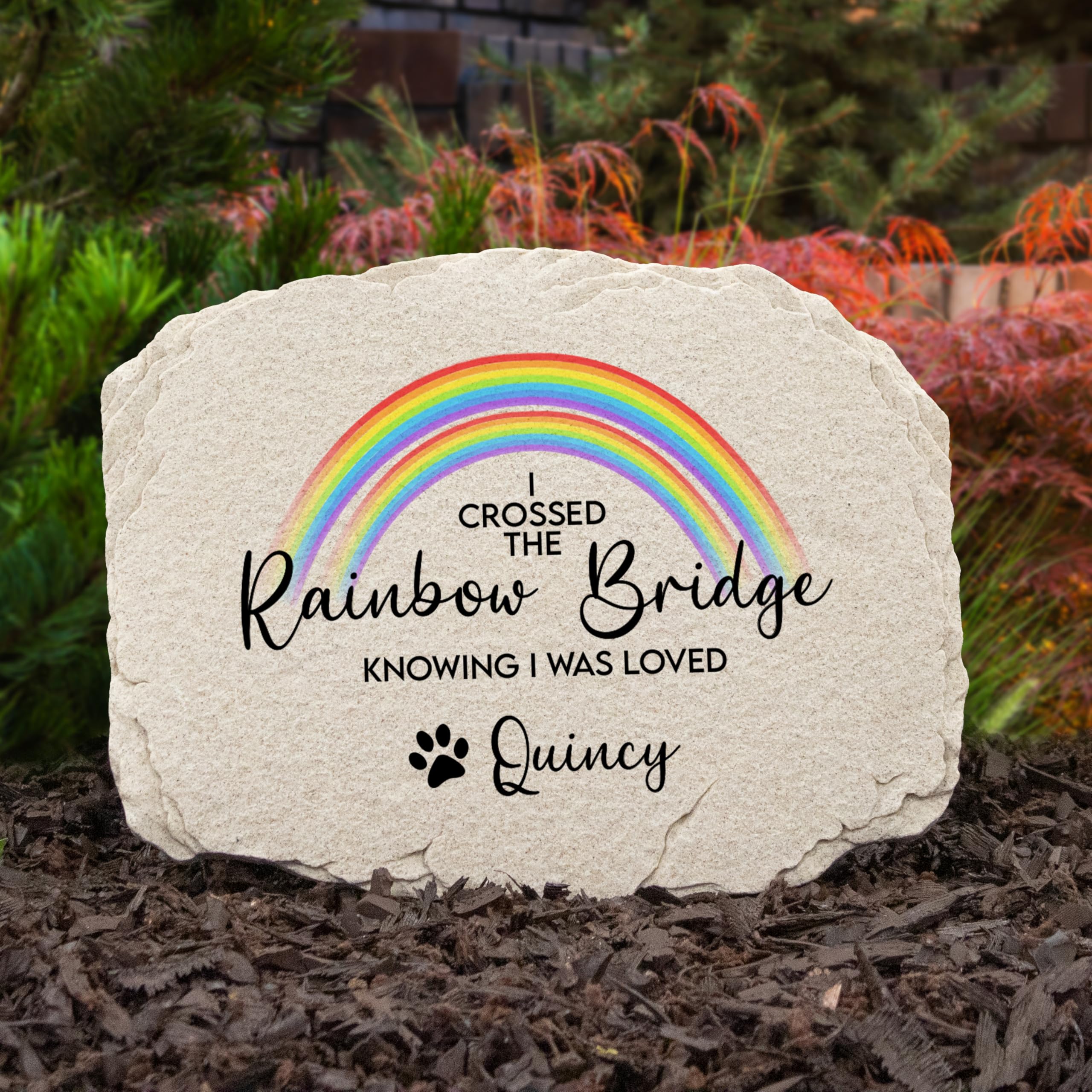 28 Collective Pet Memorial Garden Stone, Dog Memorial Gifts, Pet Grave Marker, Personalized Animal Memorial Stone, Dog Headstone