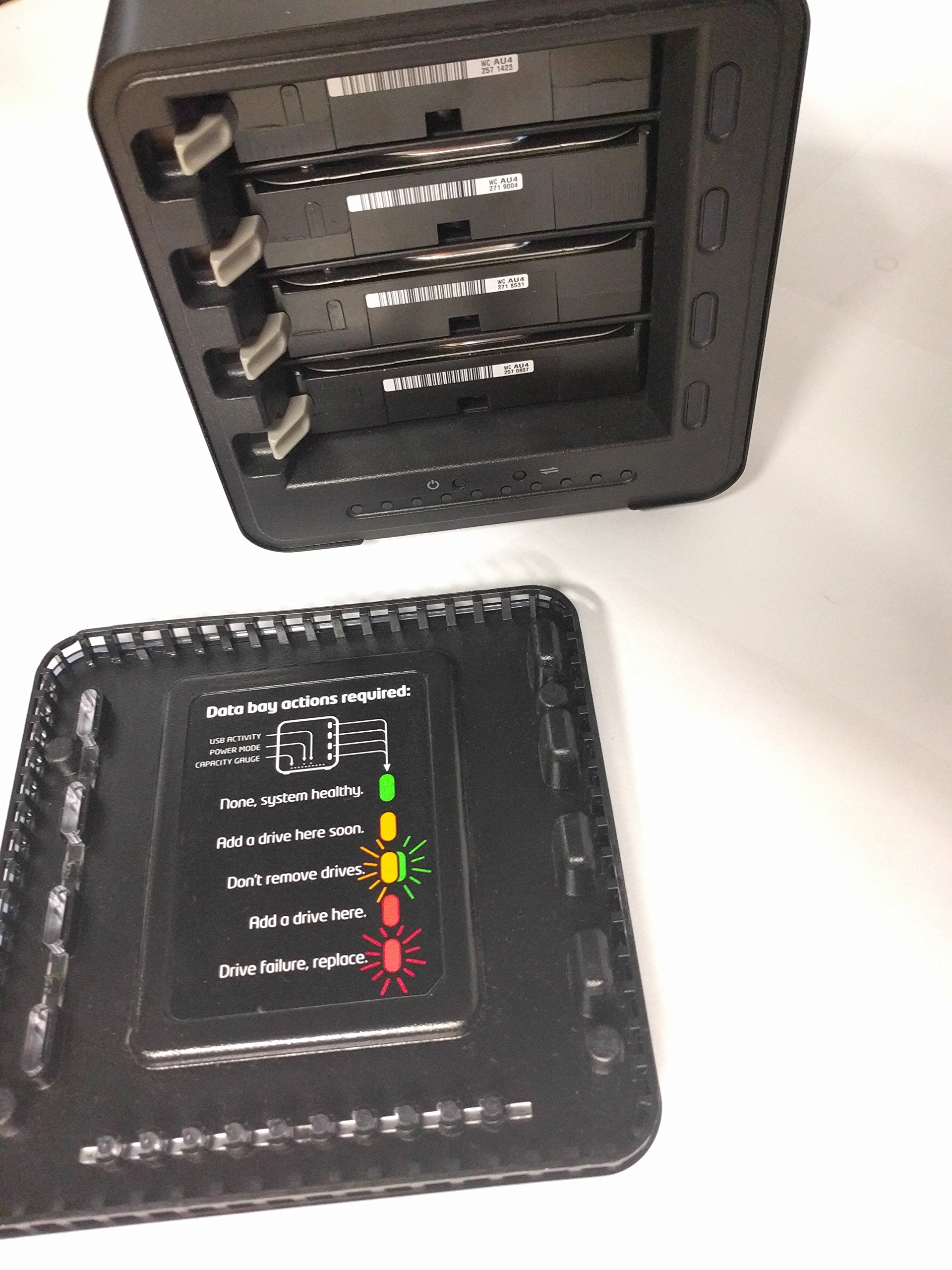 Drobo Beyond Raid 4-Bay USB 2.0/FireWire 800 SATA 6GB/S Storage Array with Drobo PC Backup DR04DD10