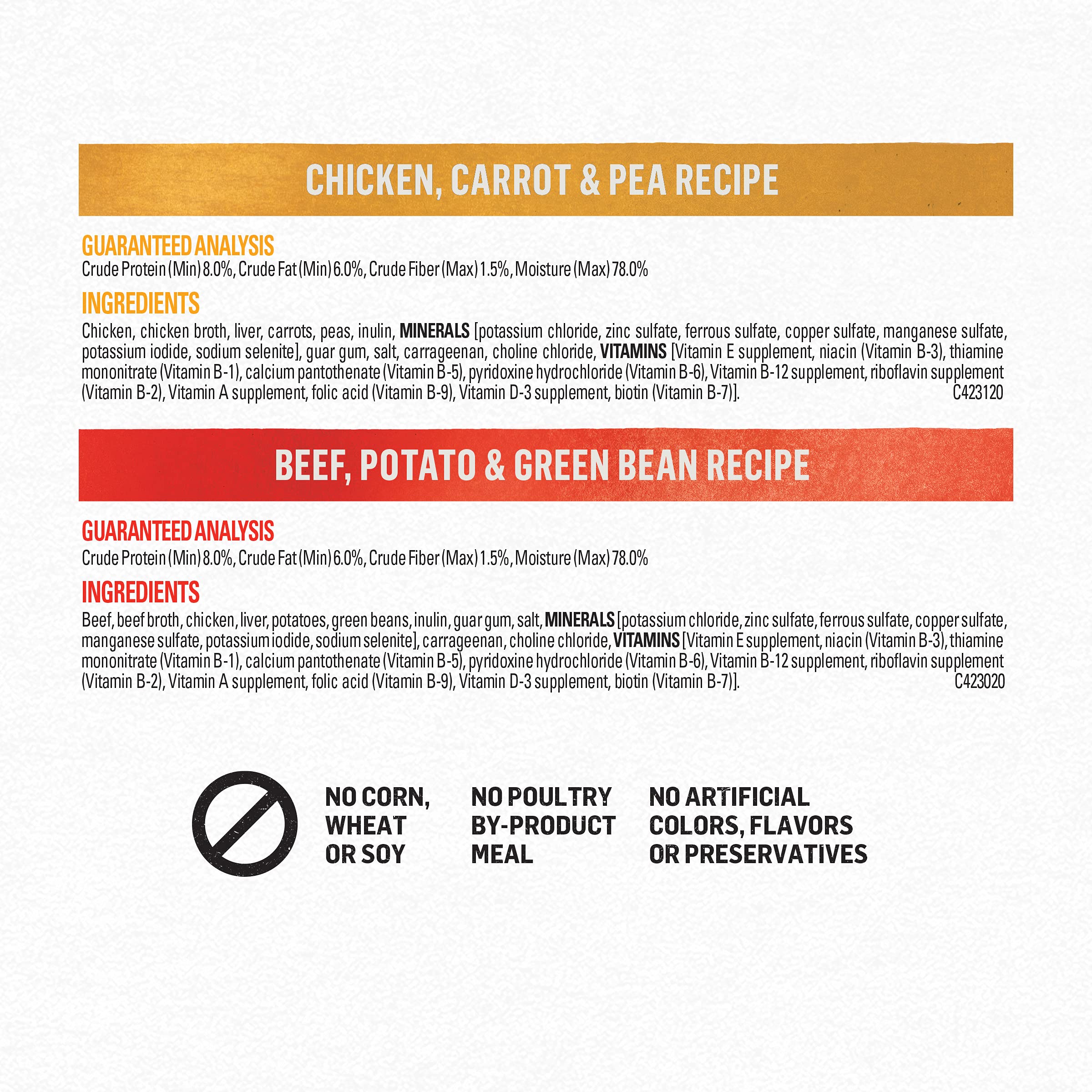 Purina Beyond Chicken, Beef and Cod Ground Entree Grain Free Wet Dog Food Variety Pack - (Pack of 12) 13 oz. Cans