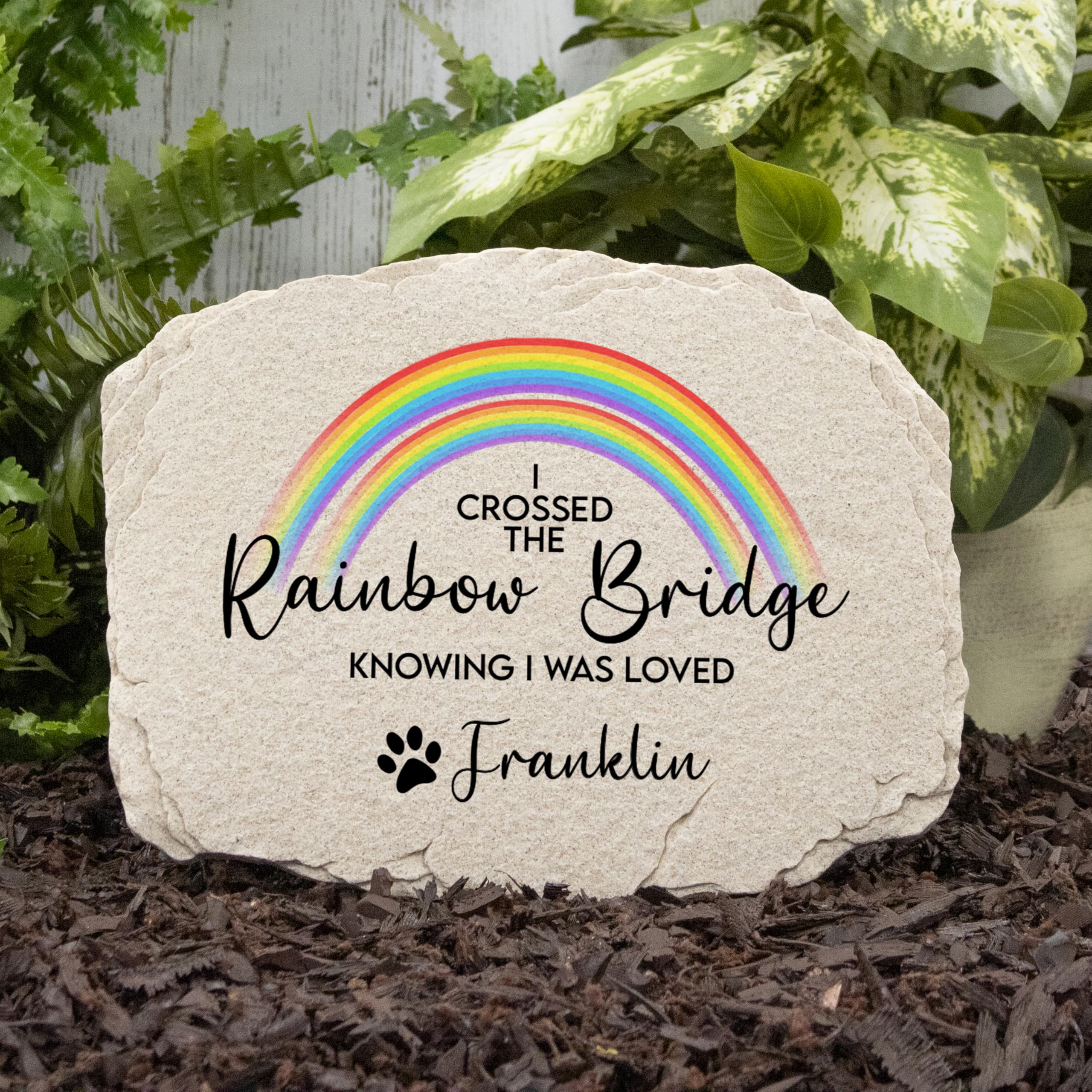 28 Collective Pet Memorial Garden Stone, Dog Memorial Gifts, Pet Grave Marker, Personalized Animal Memorial Stone, Dog Headstone
