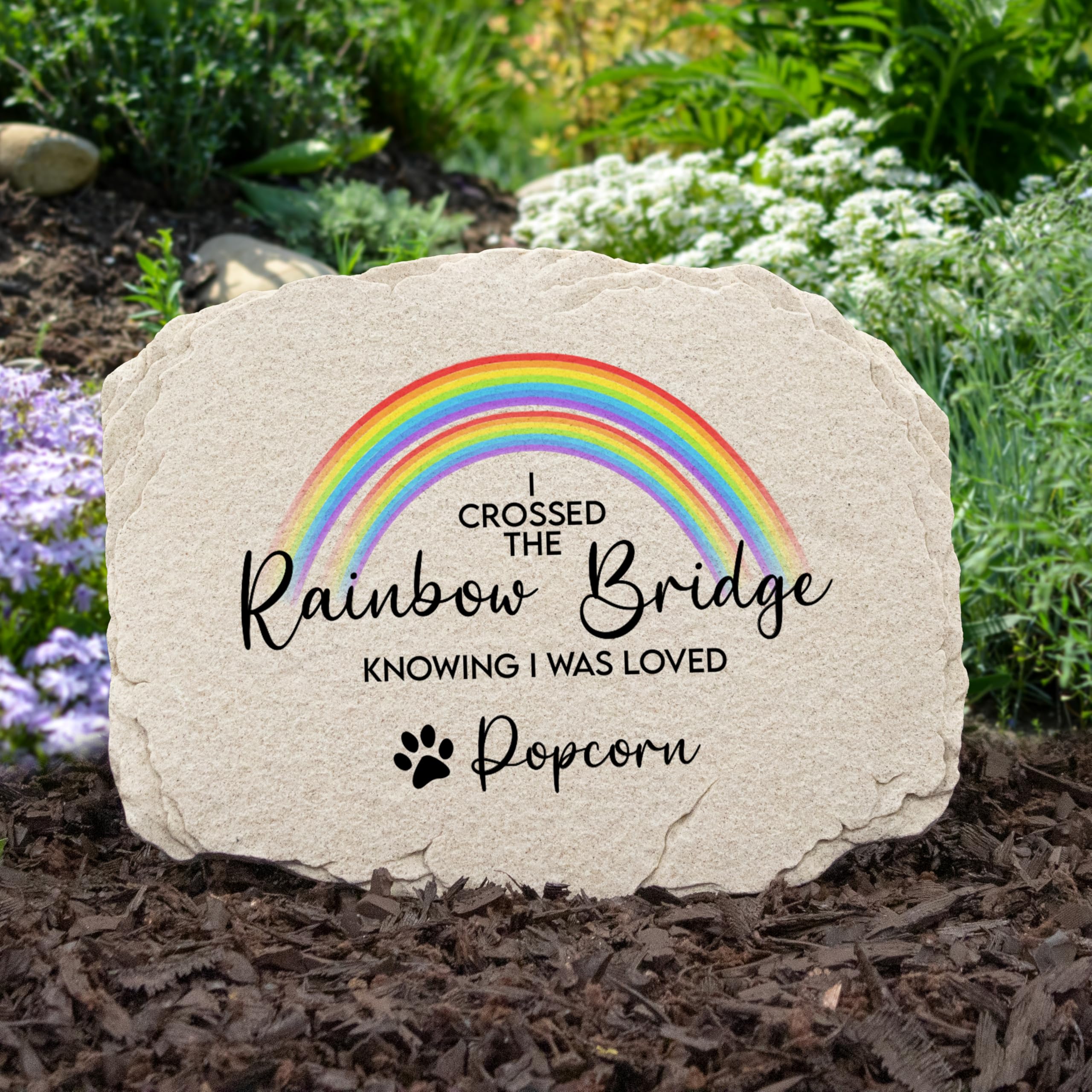 28 Collective Pet Memorial Garden Stone, Dog Memorial Gifts, Pet Grave Marker, Personalized Animal Memorial Stone, Dog Headstone