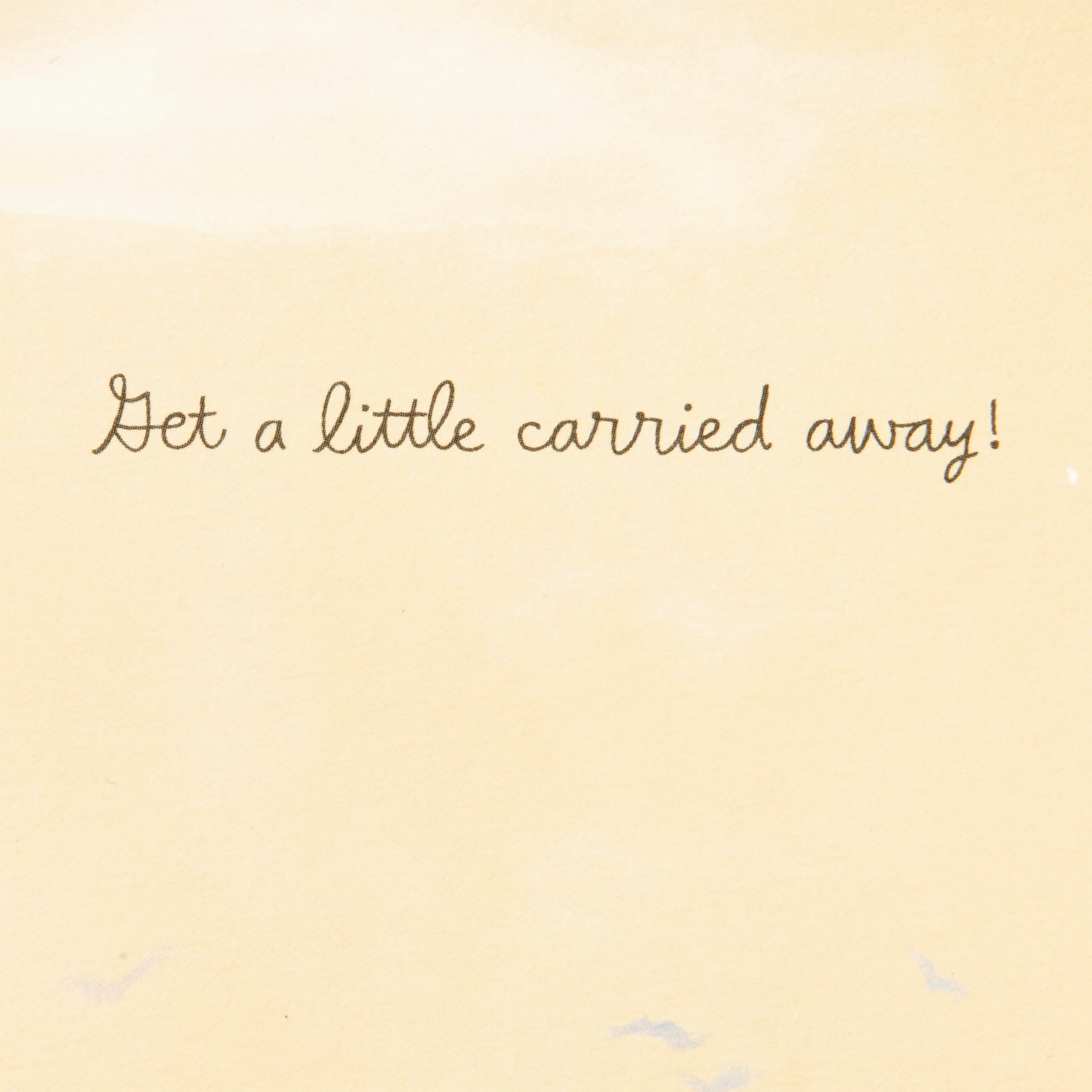 Hallmark Paper Wonder Pop Up Birthday Card (Get Carried Away)